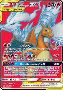 Reshiram & Charizard GX
