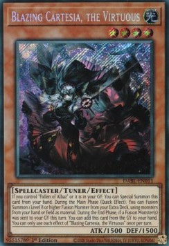 Blazing Cartesia, the Virtuous (V.1 - Secret Rare)
