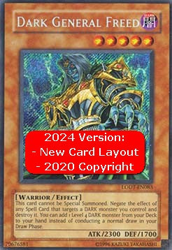 Dark General Freed (V.2 - Secret Rare)