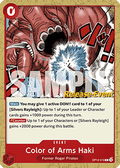 Color of Arms Haki (OP12-019)