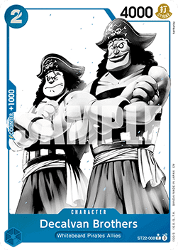 Decalvan Brothers (ST22-008) (V.2)